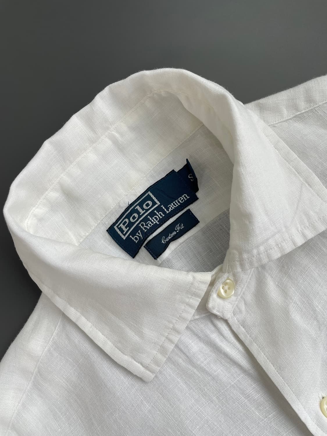 [S] 폴로 랄프로렌 여성 린넨 셔츠 커스텀 핏 상품이미지7