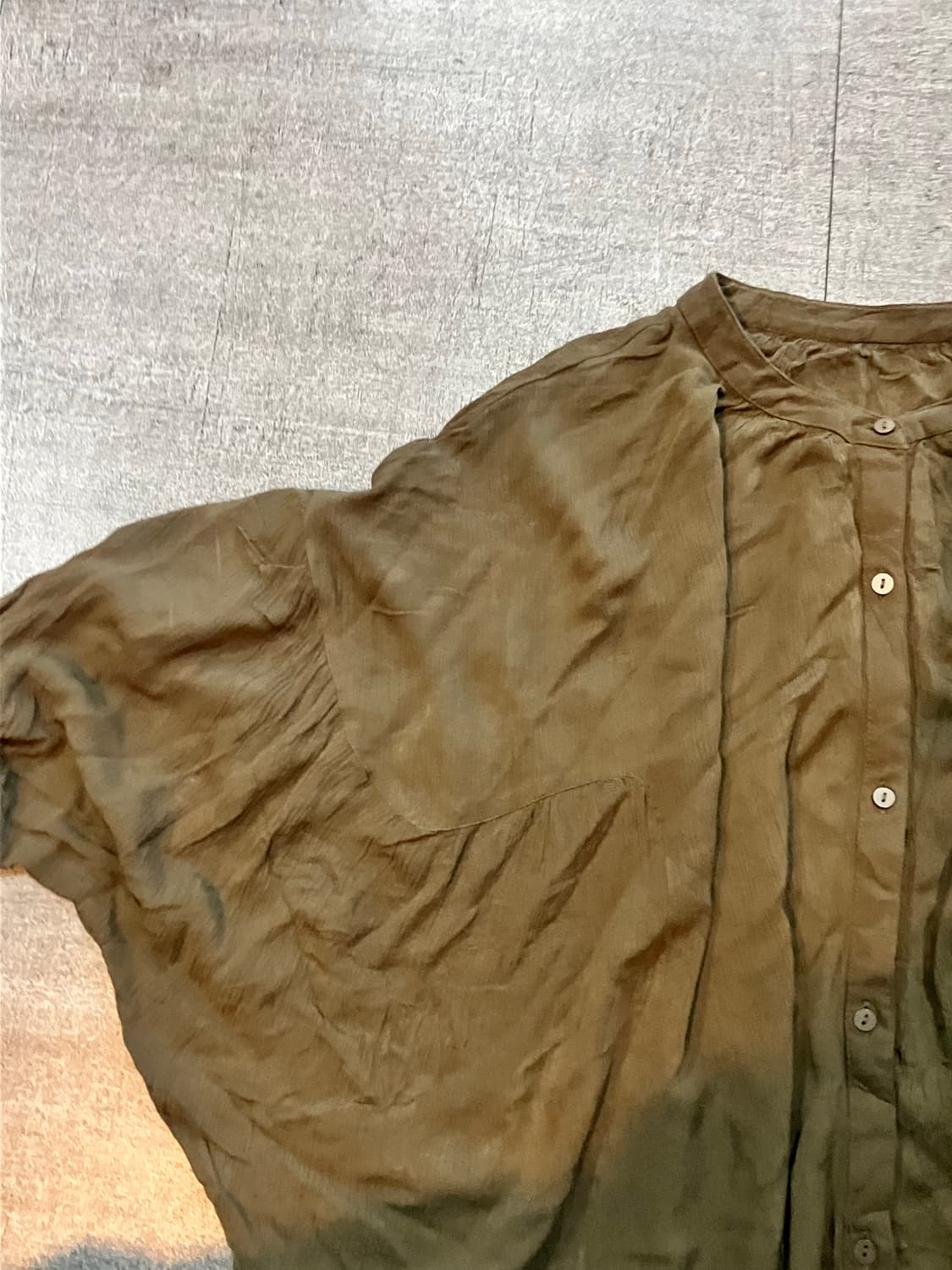 일본빈티지 하구미모리걸 바선생 케이프 가오리블라우스 상품이미지2