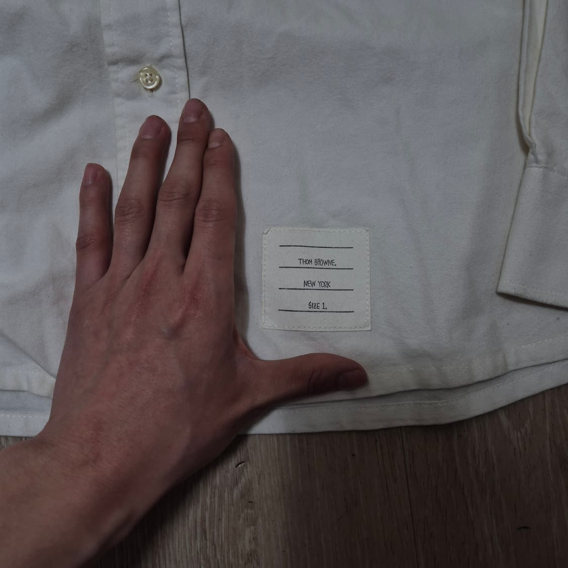 톰브라운 뉴욕 버튼다운 긴팔 셔츠 (1) 상품이미지4