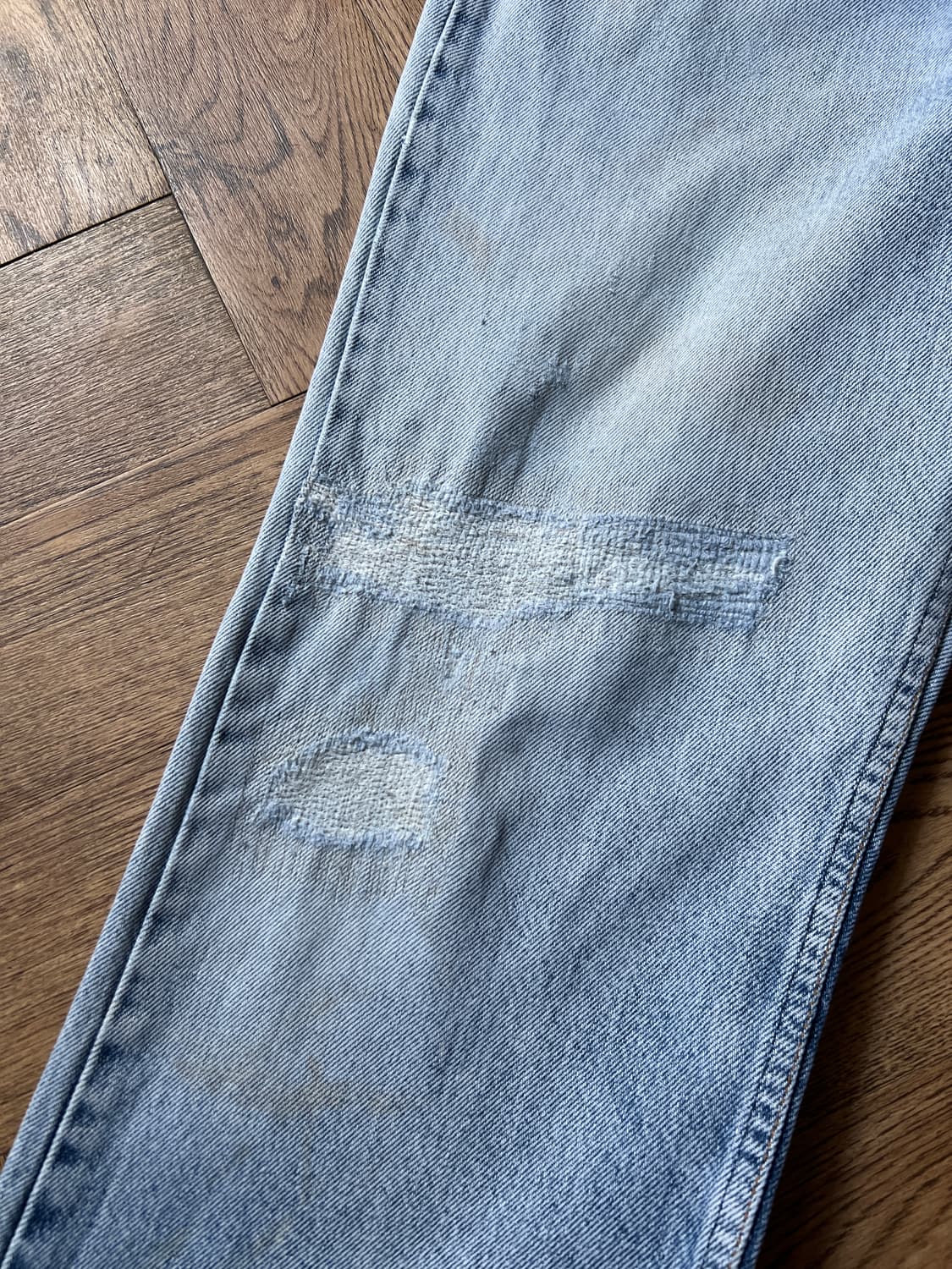 [36]80s 리바이스USA 20517-0217 오렌지탭 플레어진 F26 상품이미지6