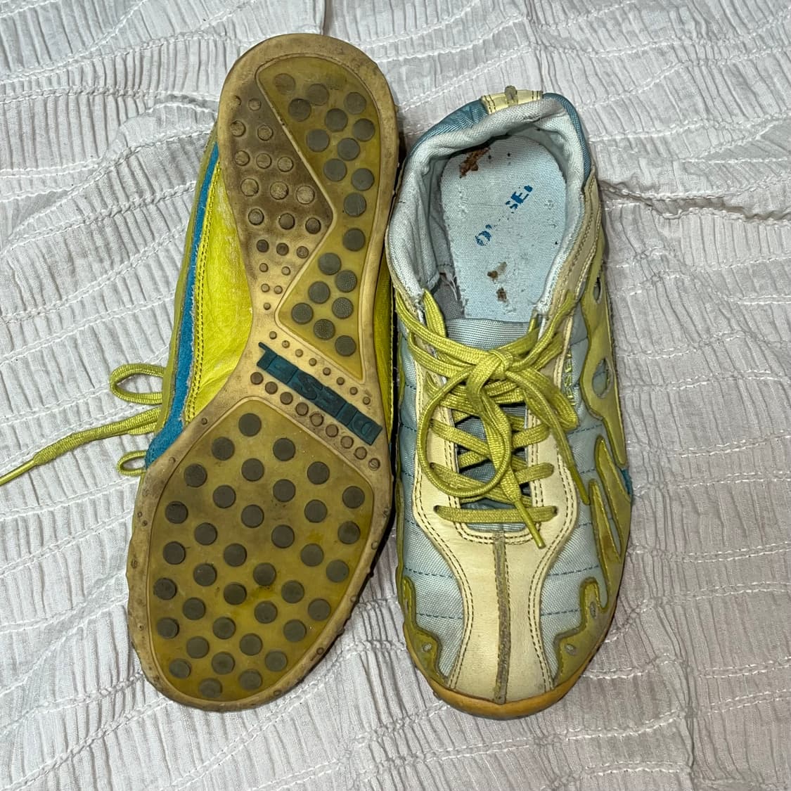 디젤 빈티지 벨 스니커즈 38.5 상품이미지4