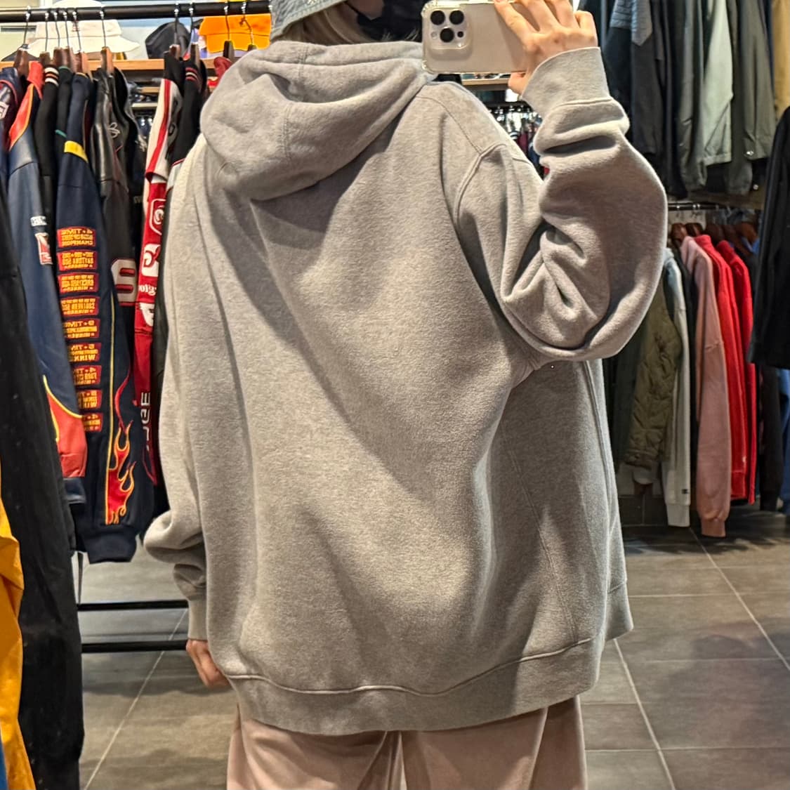 [NO.9]Nike 그레이 후드티 상품이미지5