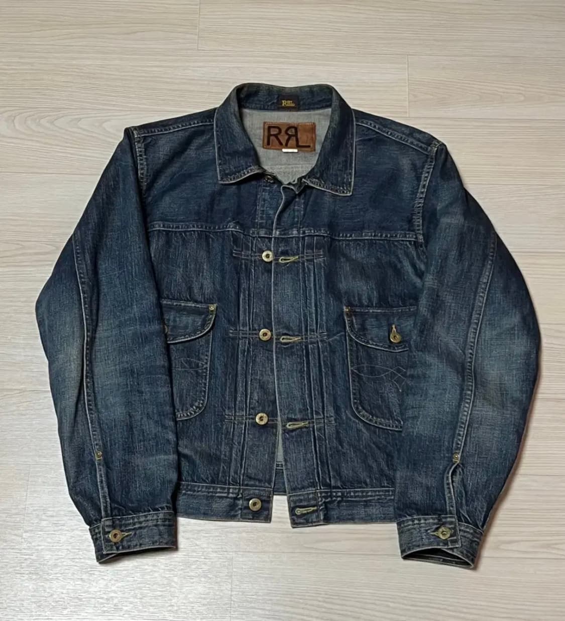 RRL 카우보이 데님 트러커 자켓 더블알엘 상품이미지1