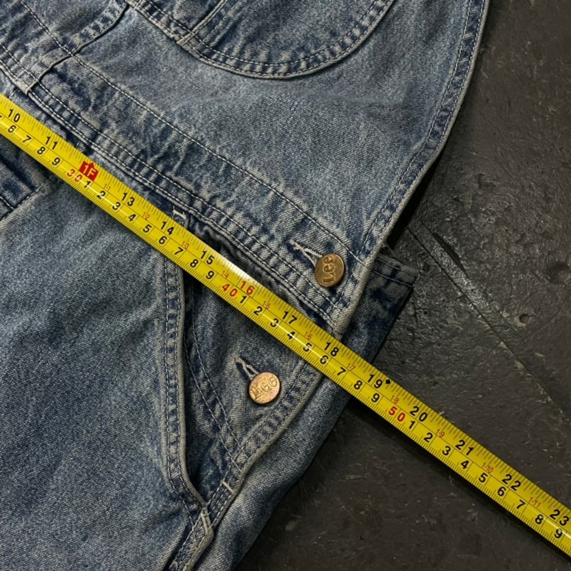 34 LEE 쌍방울 오버롤 멜빵 바지 상품이미지6