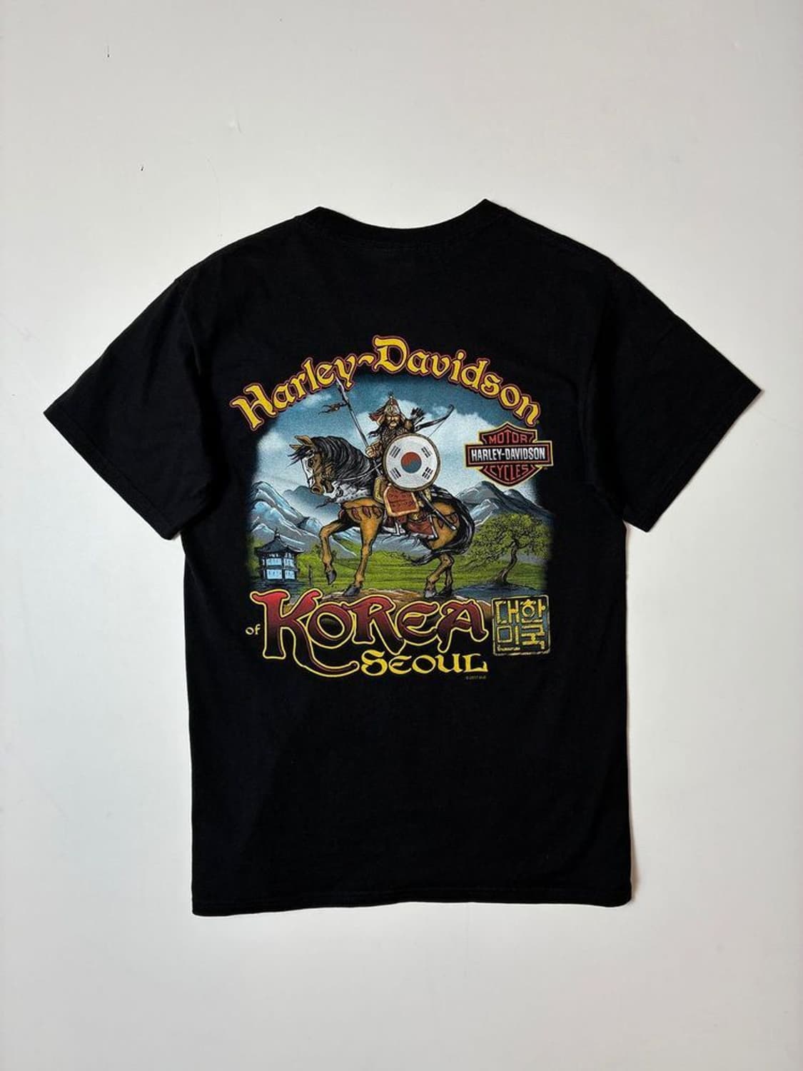 할리데이비슨 Y2K 워리어 코리아 반팔 티셔츠 PN9606 상품이미지1