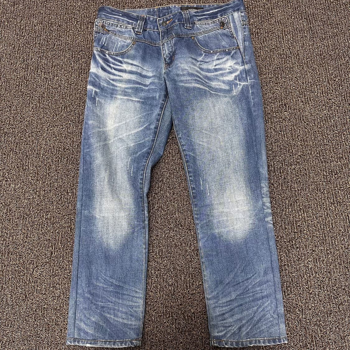 앤드류맥켄지 워싱 데님 청바지 2 사이즈 상품이미지1
