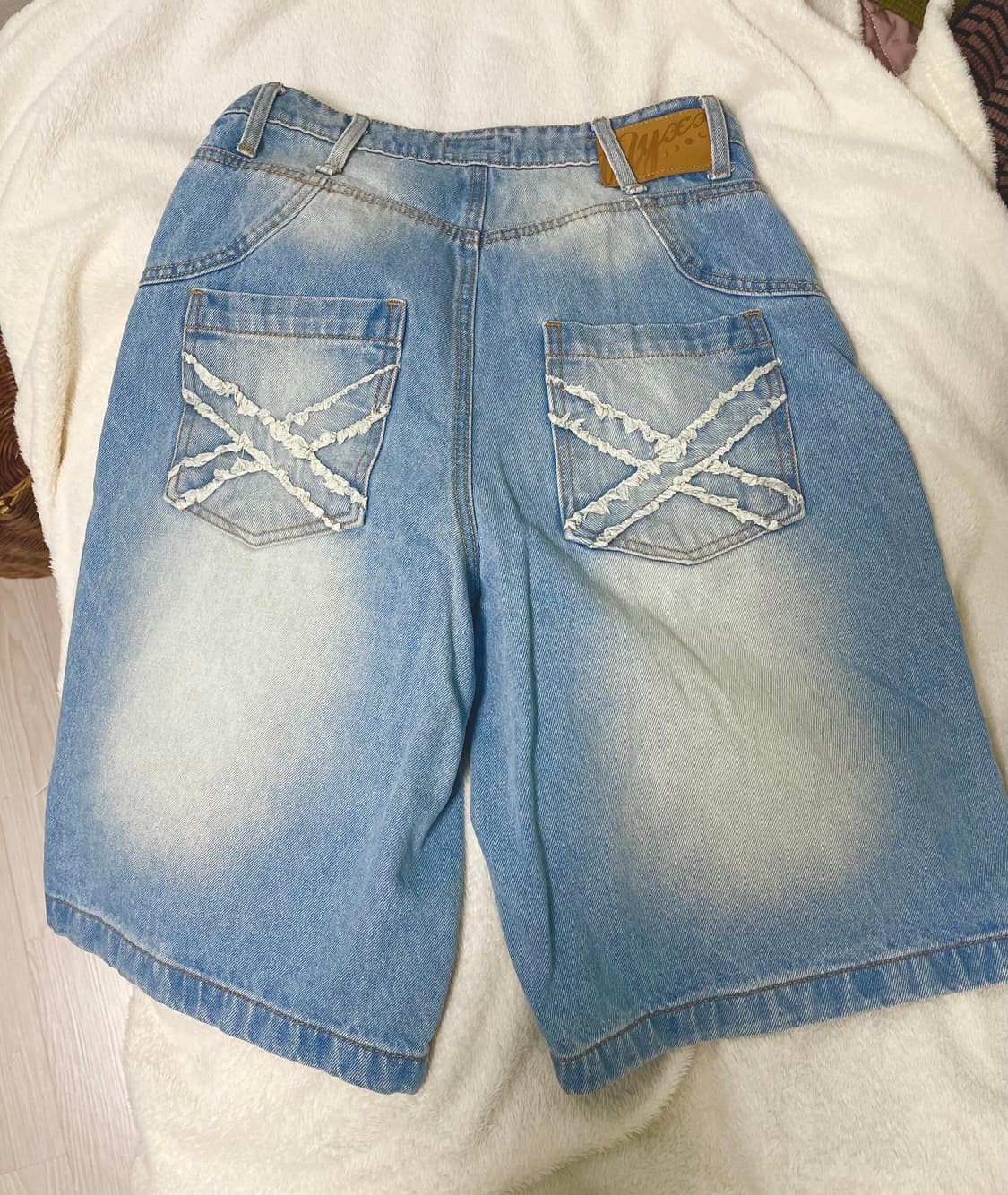 엔와이엑스엑스 닉스 데님 버뮤다 팬츠 상품이미지1