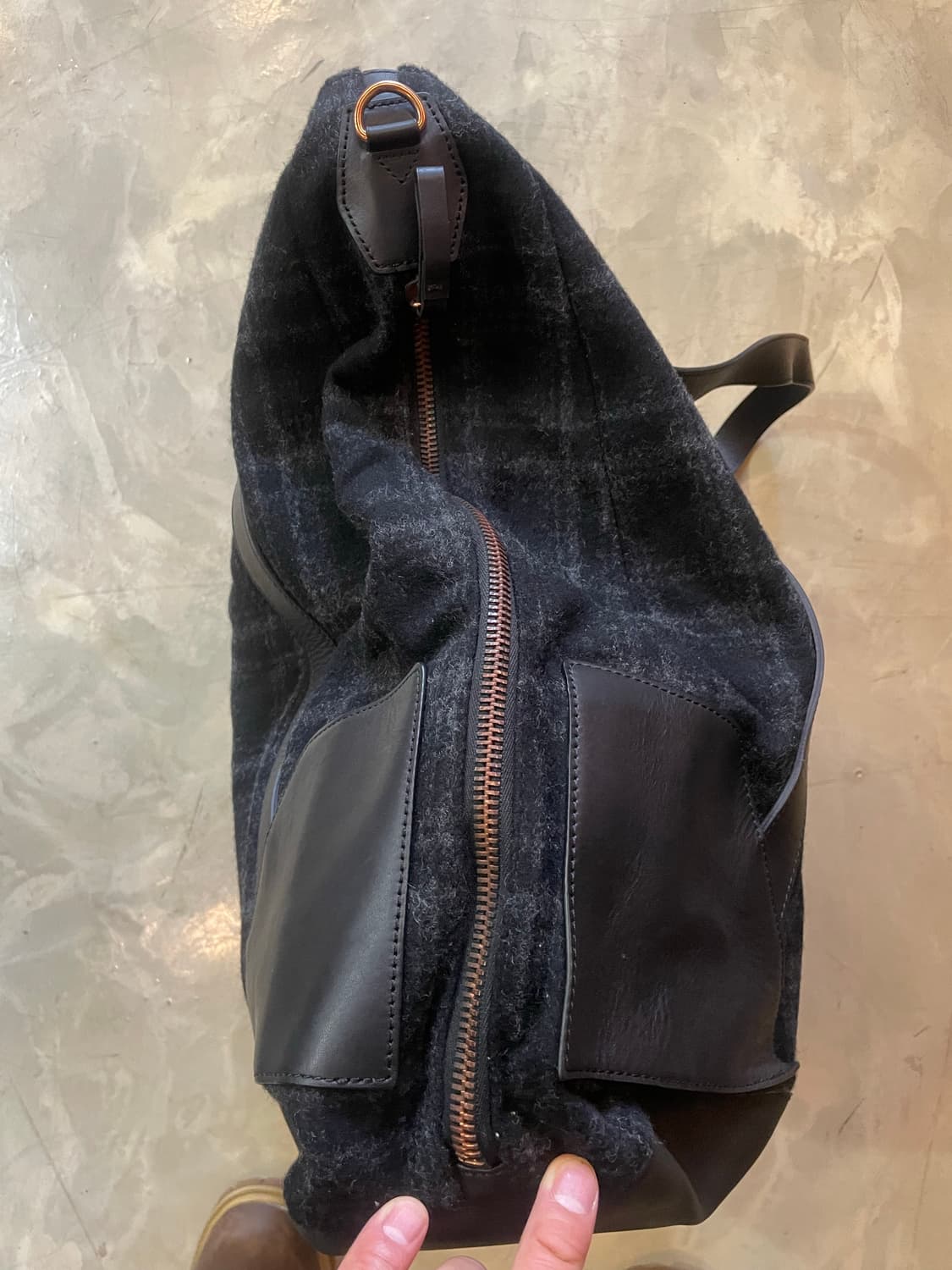 우영미 14시즌 울 토트백 상품이미지7