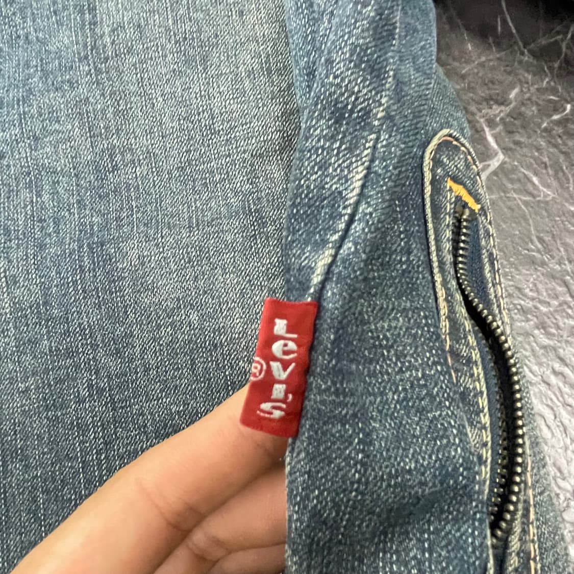 L 리바이스 데님 라이더 자켓 상품이미지8