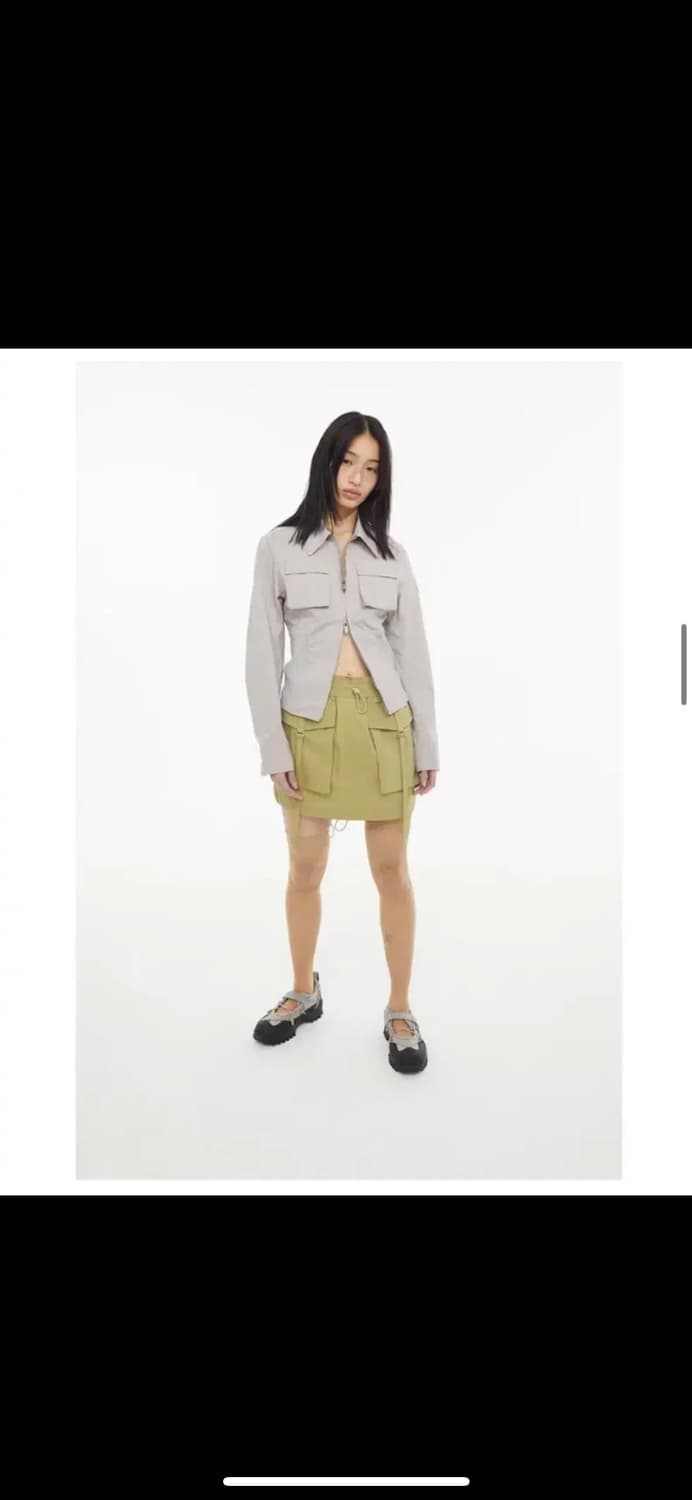 택O 새상품) Kyo 쿄 집업셔츠 상품이미지2