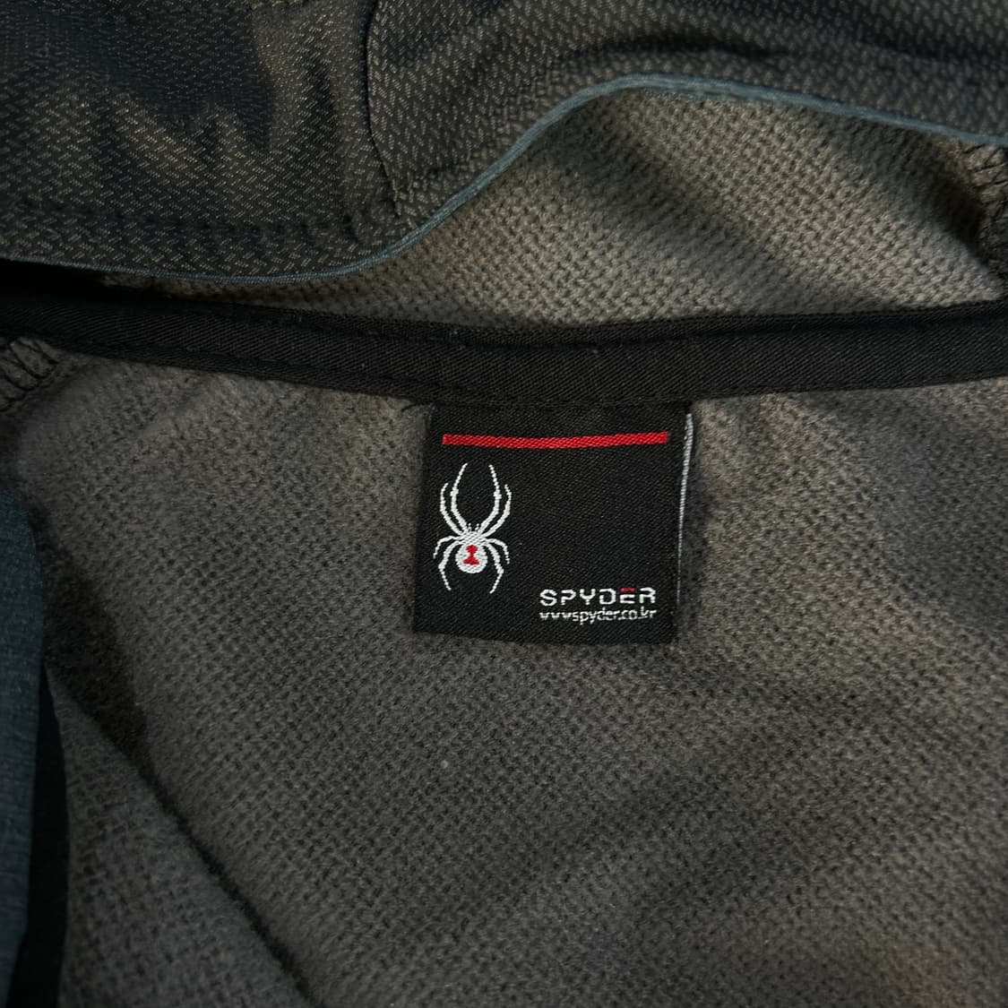 스파이더 블랙 바람막이 후드 자켓 m 상품이미지2