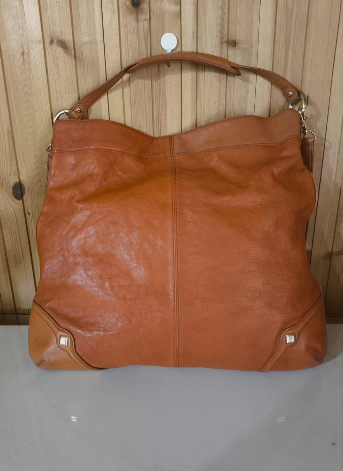 루이까또즈 토트백 숄더백 투톤레더 호보백 상품이미지4