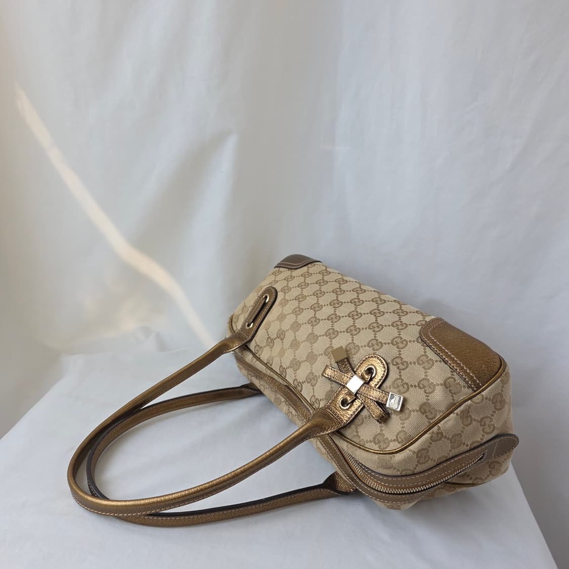 [정품 GUCCI] 구찌 GG캔버스 쟈가드 숄더백 바게트백 상품이미지2