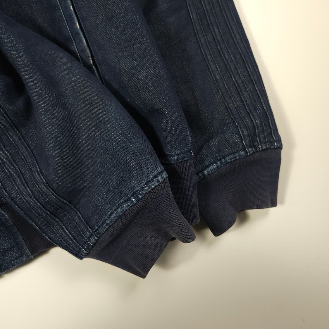 아디다스 파이어버드 데님 양털 후드 자켓 상품이미지6