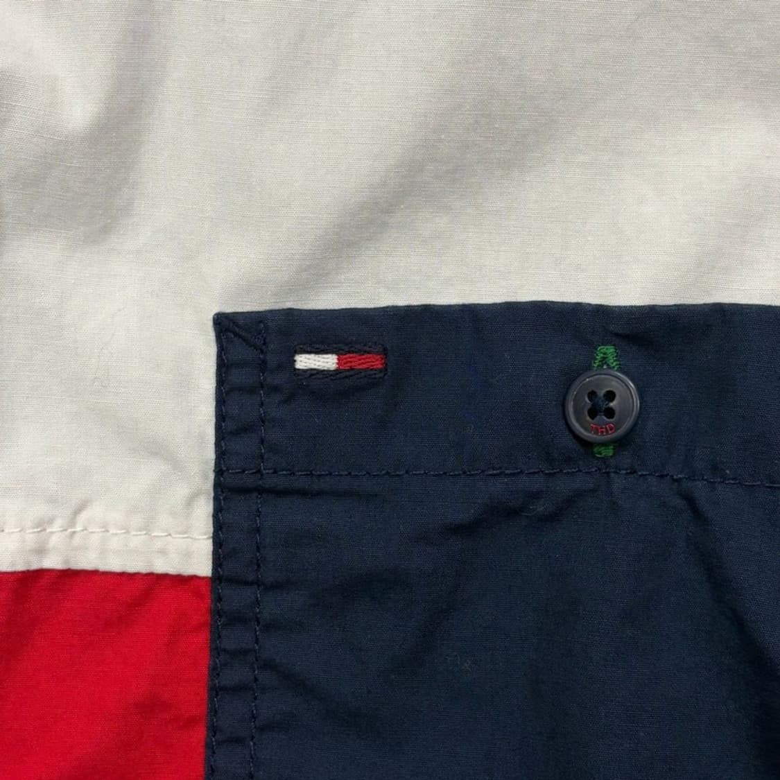 타미힐피거 데님 배색 셔츠 v2390 상품이미지5