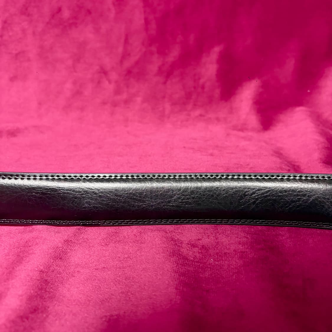 Jack Kevin 이탈리안 블랙 레더 벨트 상품이미지4