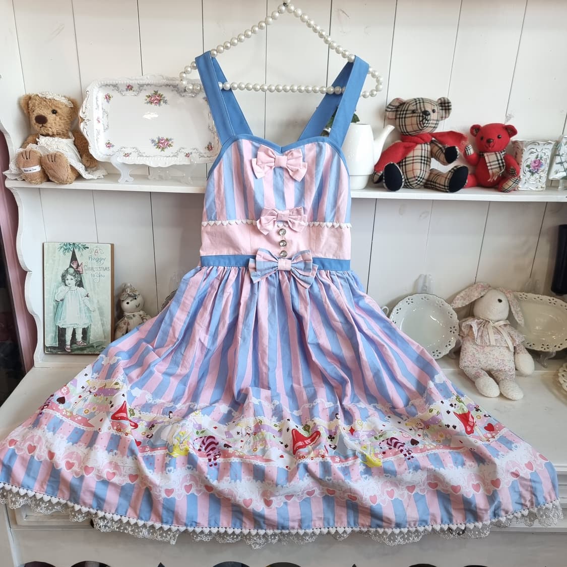 BODYLINE(바디라인) 이상한나라의 엘리스 테마 JSK 점프스커트 상품이미지5