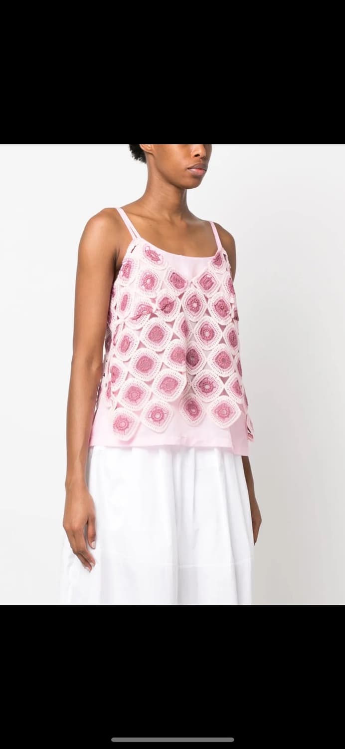 꼼데*2 레이스 탑 상품이미지1