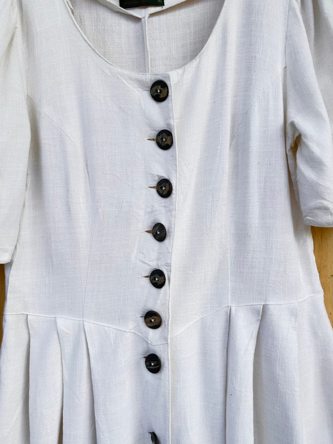 독일 Pure White Linen Dress  상품이미지6