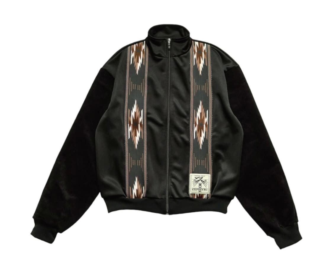 4) 캐피탈 스무스 저지 코치 & 제피르 트랙 자켓 블랙 카리나 상품이미지3