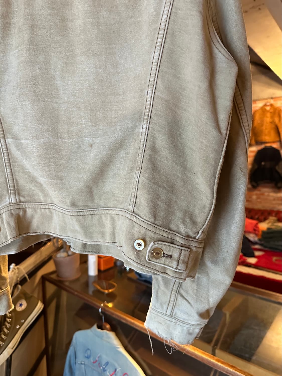 70s USA LEE 빈티지 리 웨스턴 몰스킨 자켓 101J 220J 상품이미지6