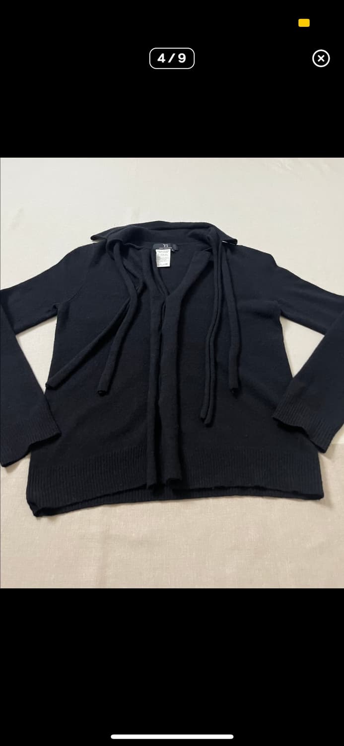 요지야마모토 카라 스트랩 가디건 yonj yamamoto Y's 상품이미지4