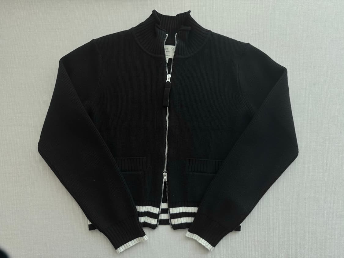 마뗑킴 니트 가디건 블랙 상품이미지6