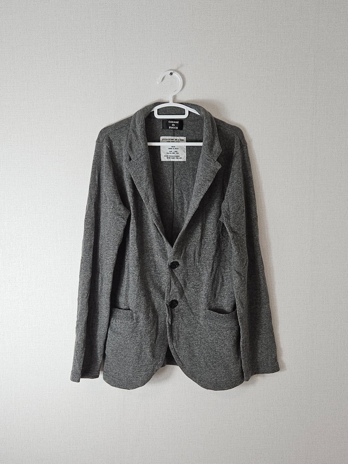 Cabane de ZUCCa 카반 드 주카 니트 블레이저 가디건 S 95 상품이미지1