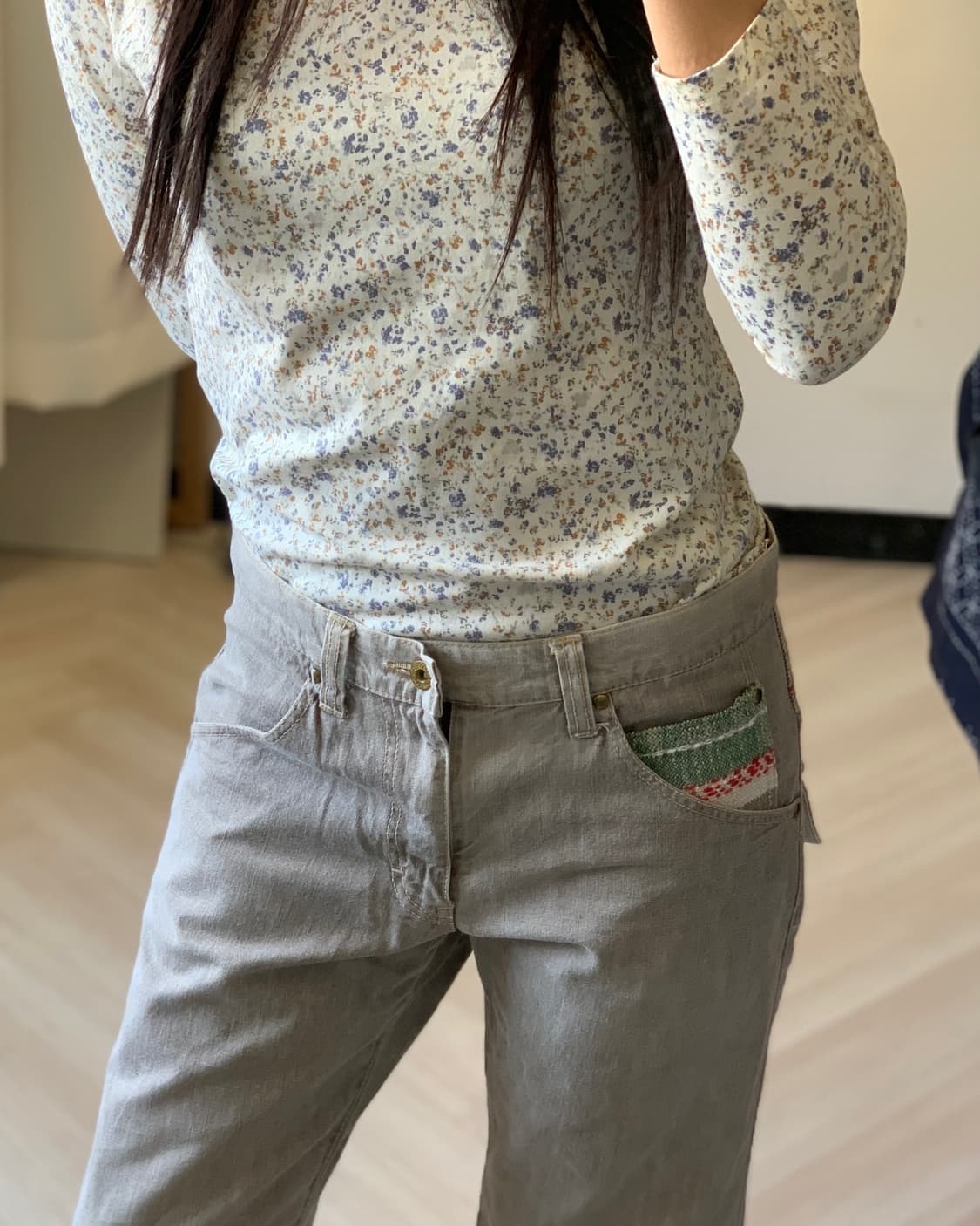 [Cinema Club] floral cotton long sleeve 상품이미지7