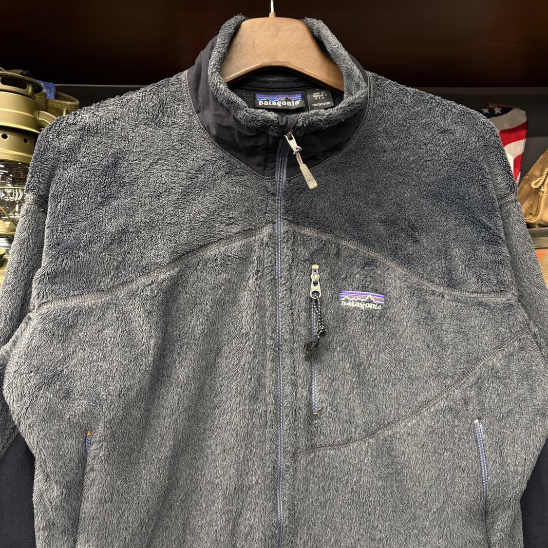 00s 파타고니아 R2 딥파일 헤어리 플리스 집업자켓 N450 상품이미지3
