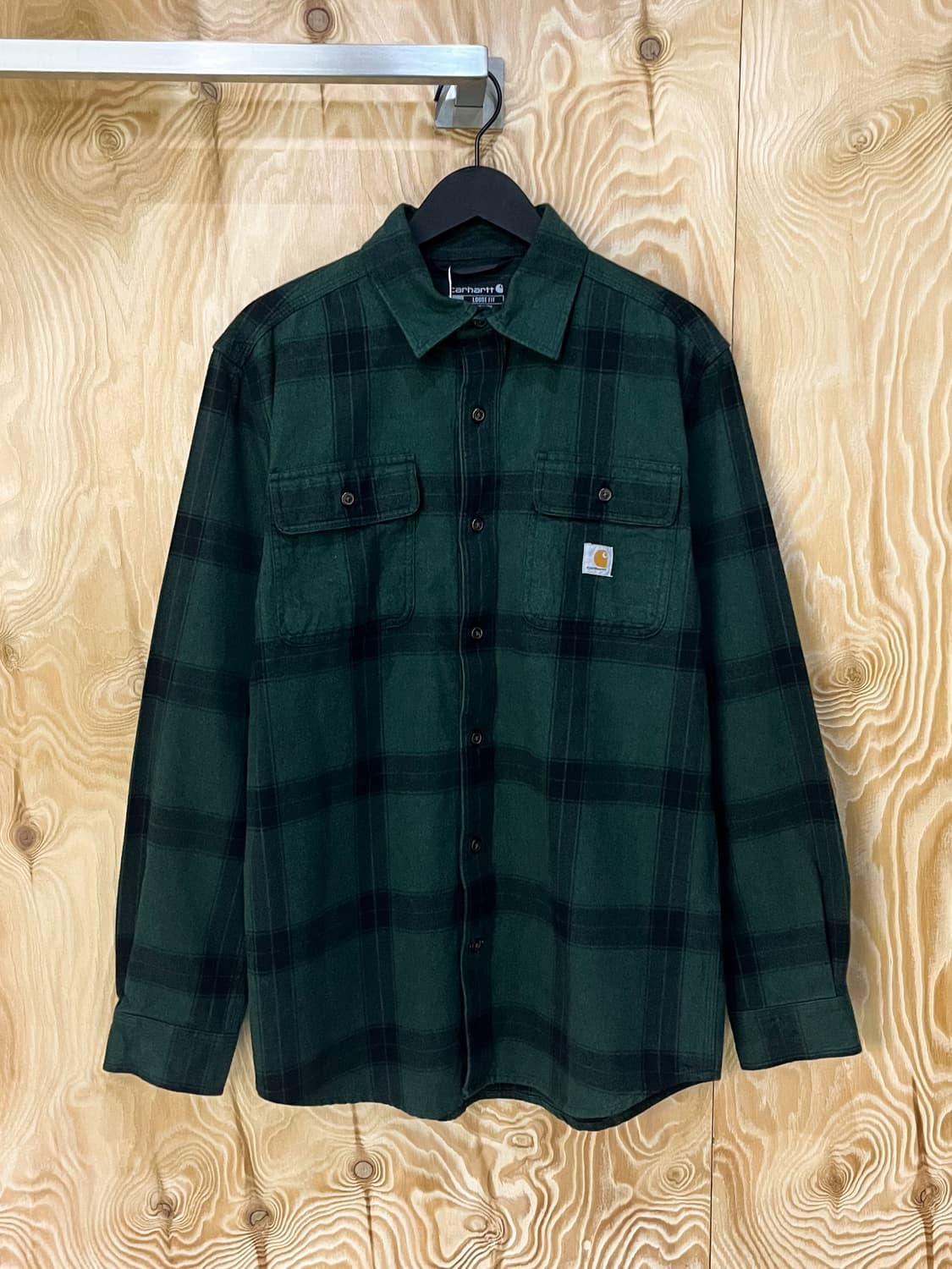 칼하트 플란넬 플레이드 체크 셔츠 상품이미지2