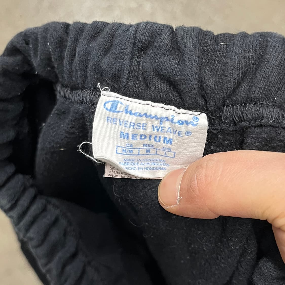 Champion Pizzaslime 레터링 스웻 팬츠 (M) 상품이미지4