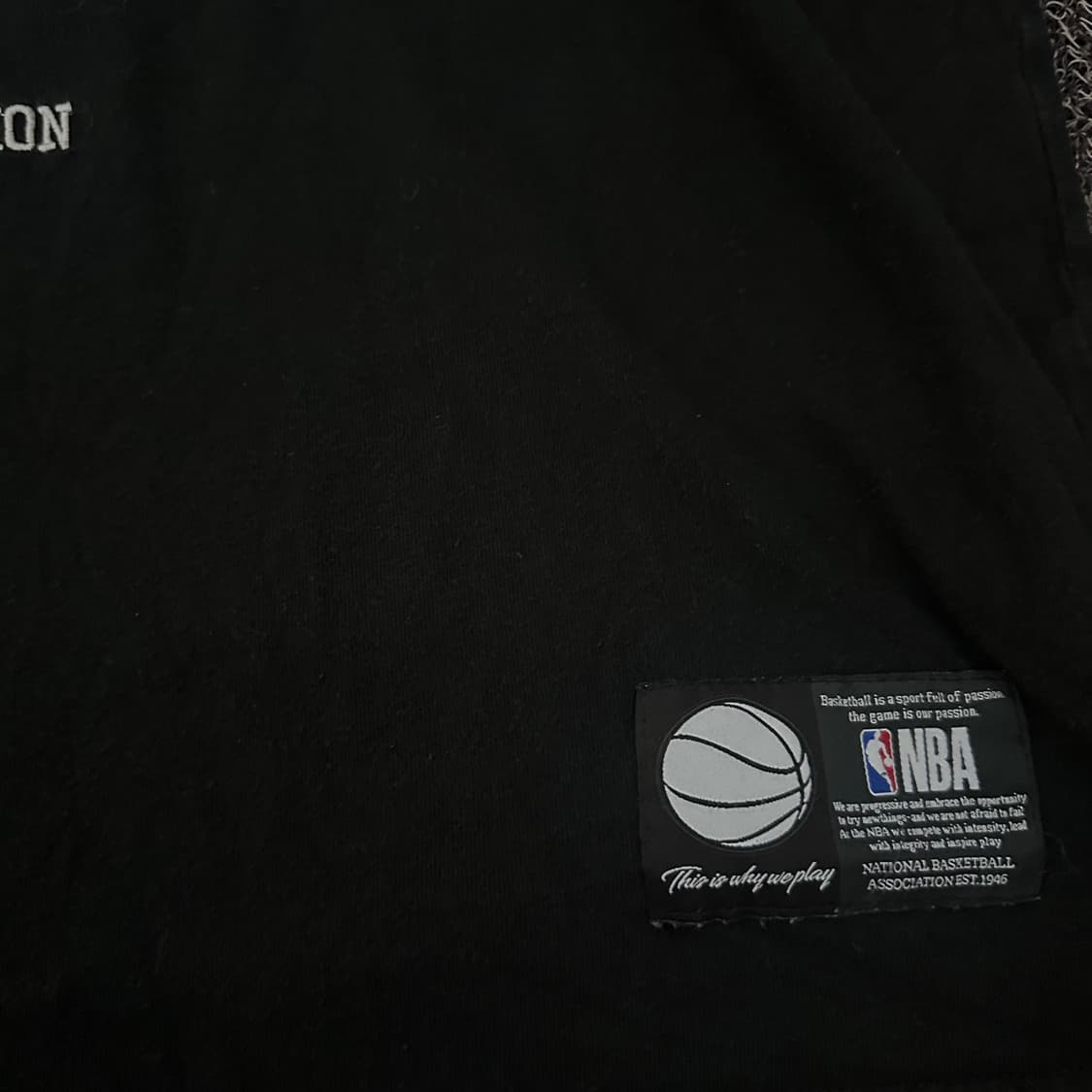 NBA 엔비에이 시카고 불스 반팔티셔츠 블랙 XL 상품이미지3