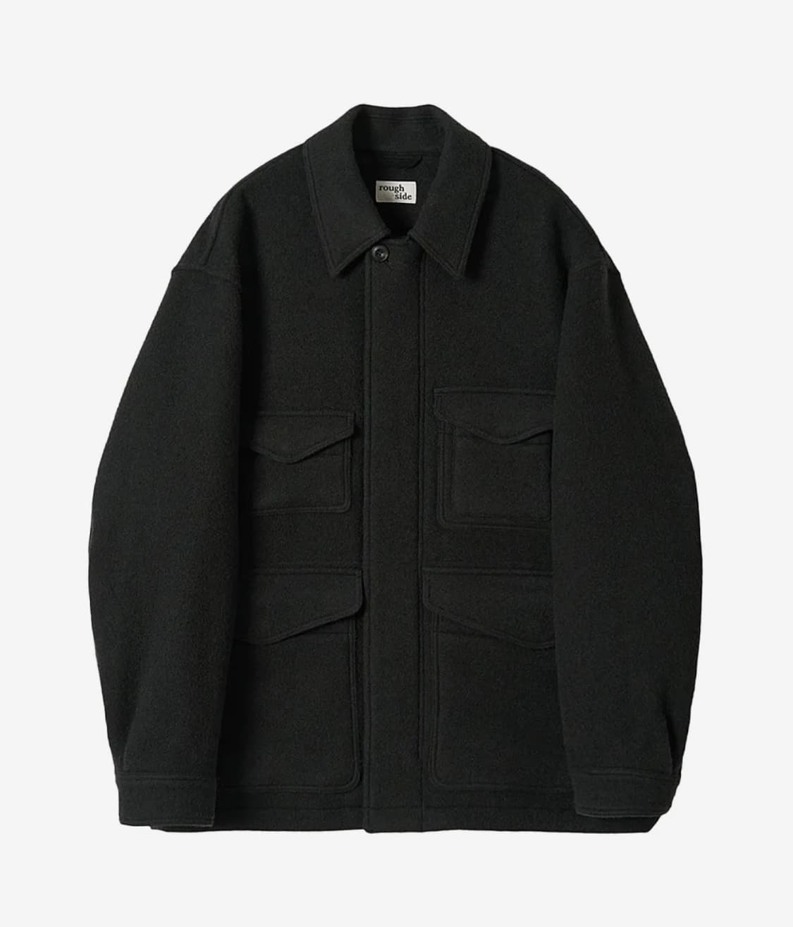 러프사이드 울 크루저 자켓 애쉬 블랙 3사이즈 상품이미지1
