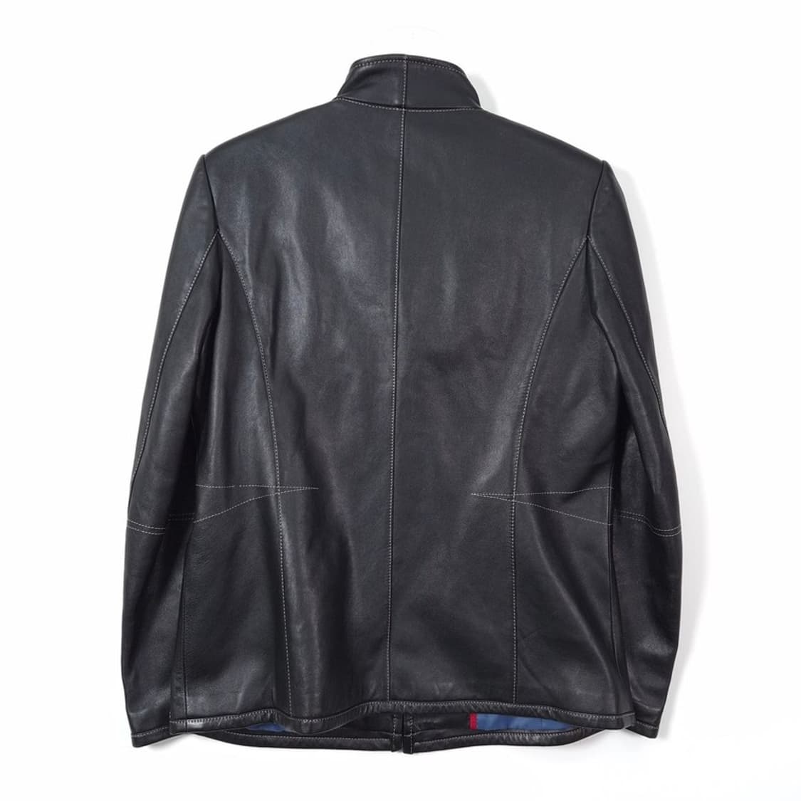 로베르타 디 까메리노 리얼 양가죽 스탠드카라 자켓 M 상품이미지4