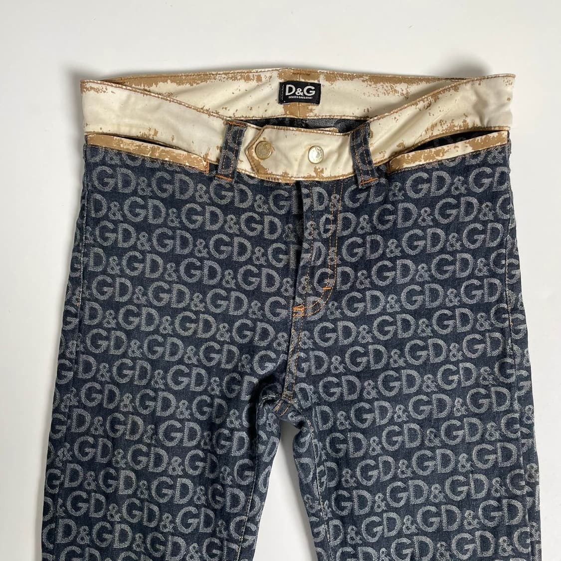 돌체앤가바나 모노그램 코튼 팬츠 (italy) 상품이미지3