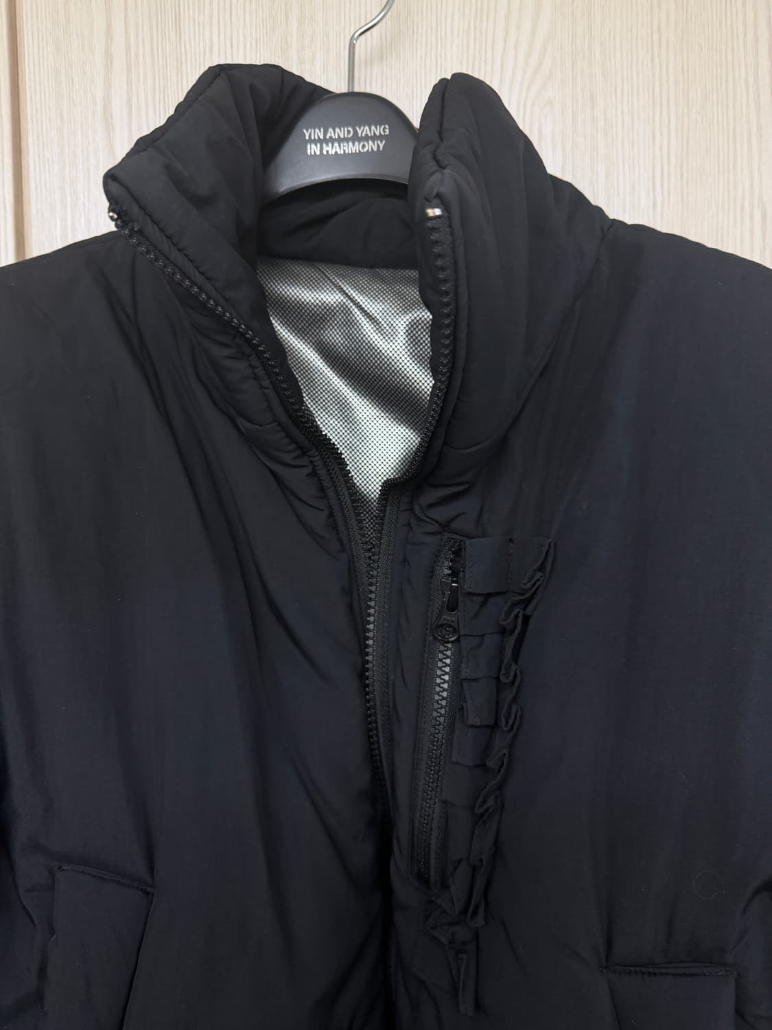 인앤양하모니 니코 패디드 자켓 블랙 상품이미지3