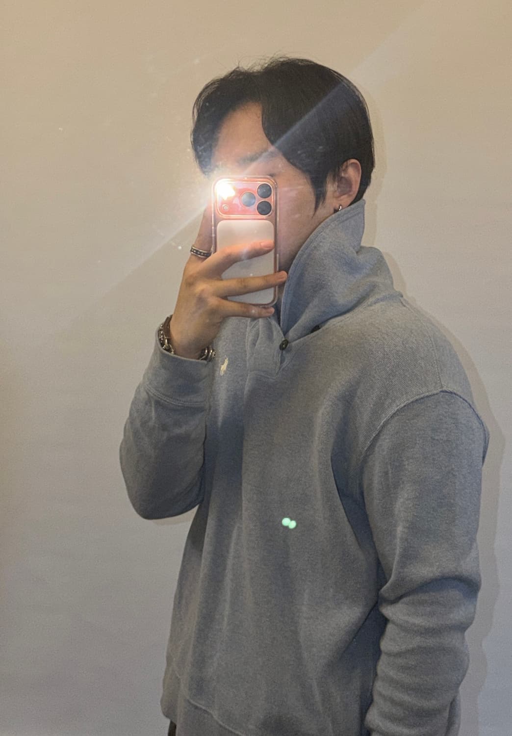 폴로 숄 카라 니트 상품이미지3