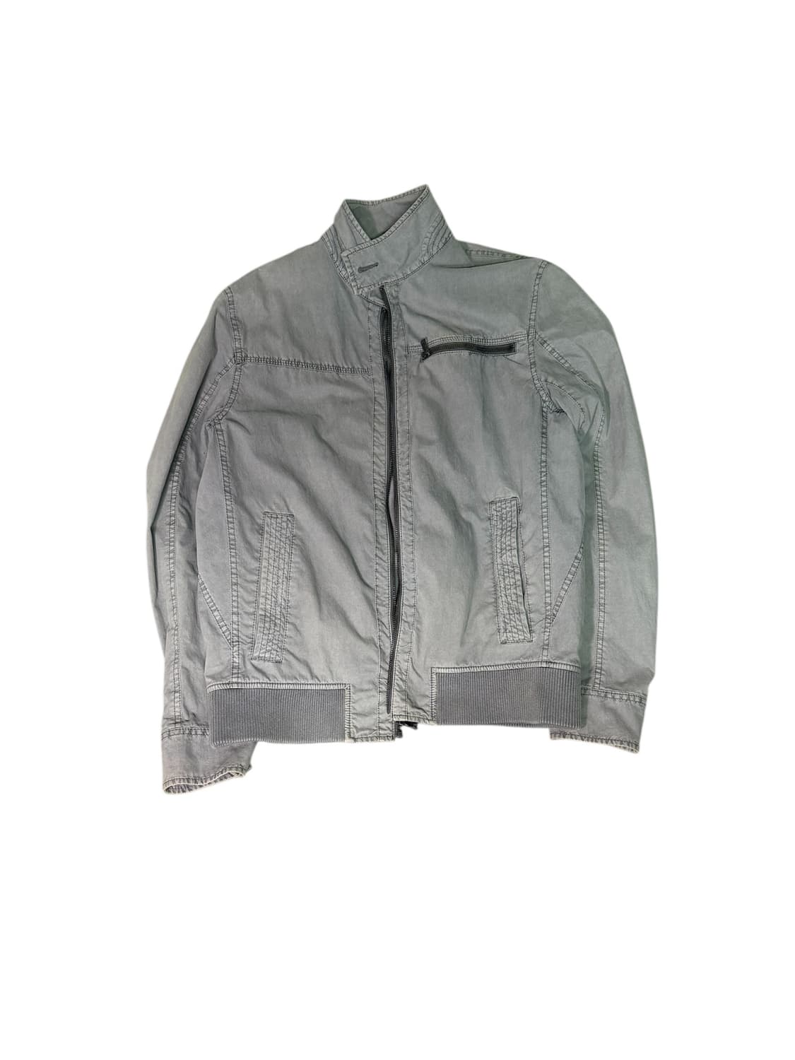 캘빈클라인 그레이 바이커 자켓 상품이미지1