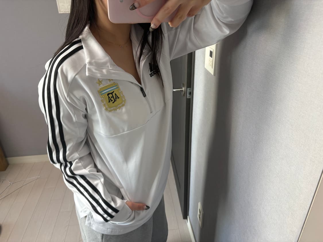 아디다스 아르헨티나 반집업 상품이미지1