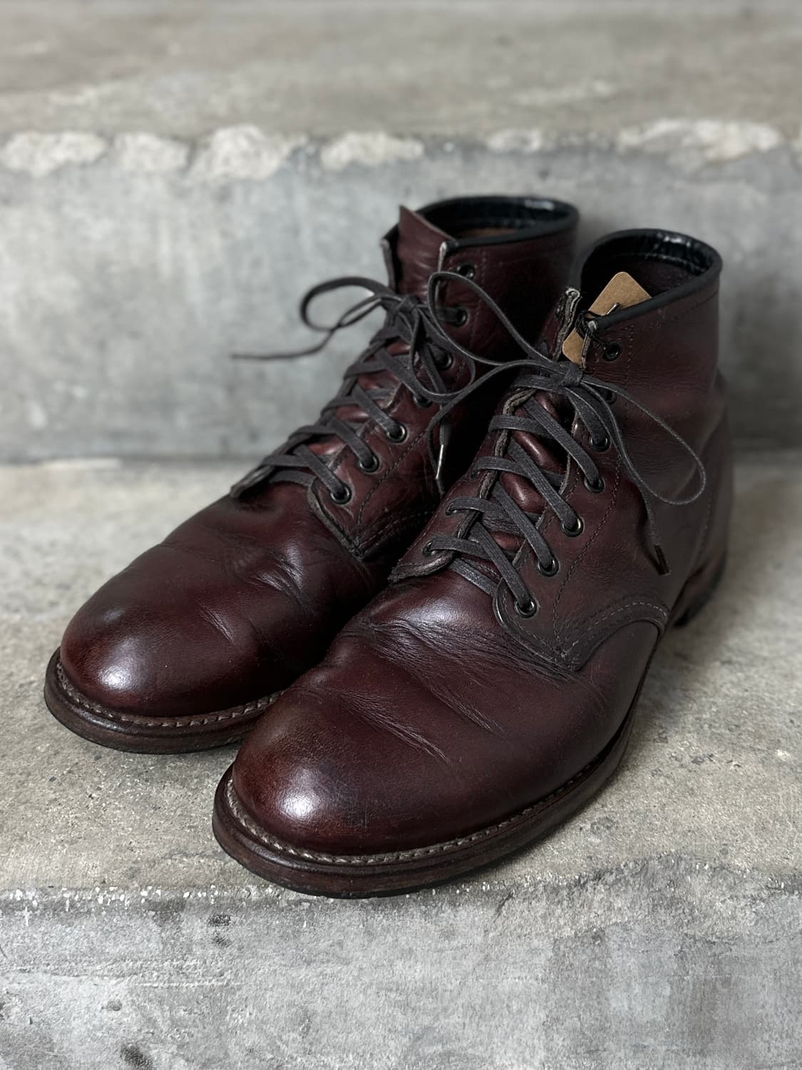 OG USA Made 레드윙 9011 벡맨 구버전 블랙체리 상품이미지4
