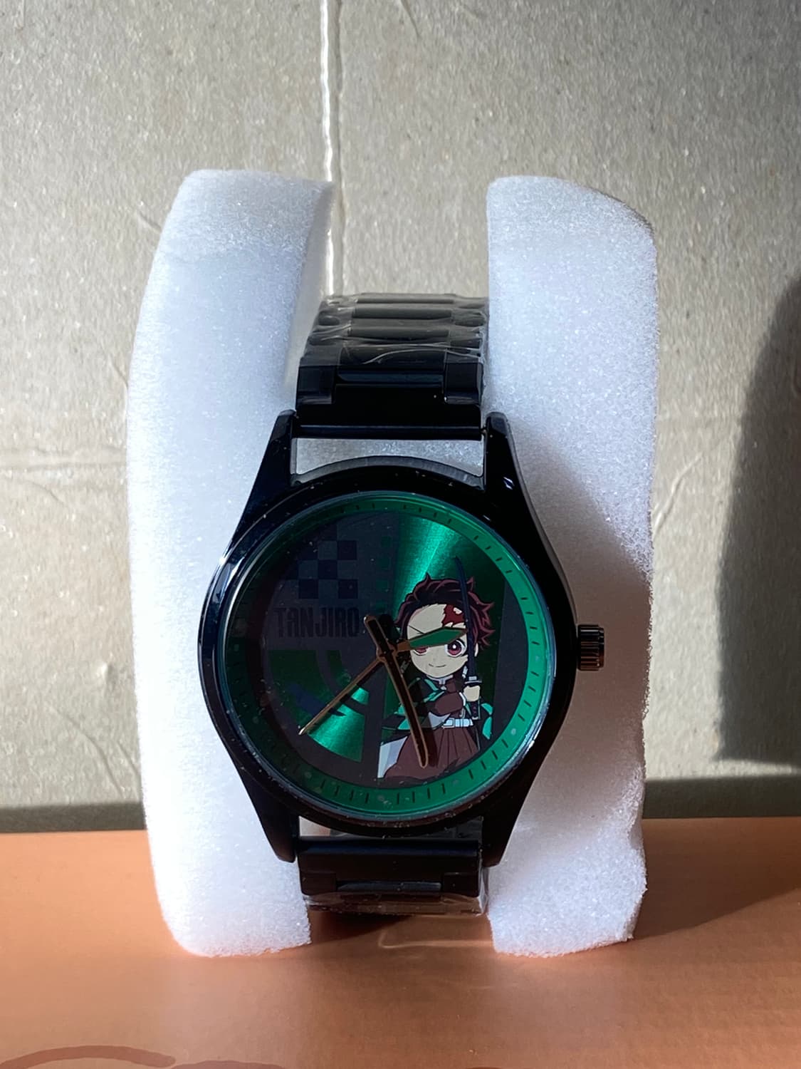 귀멸의칼날 흑도금 메탈시계 상품이미지1