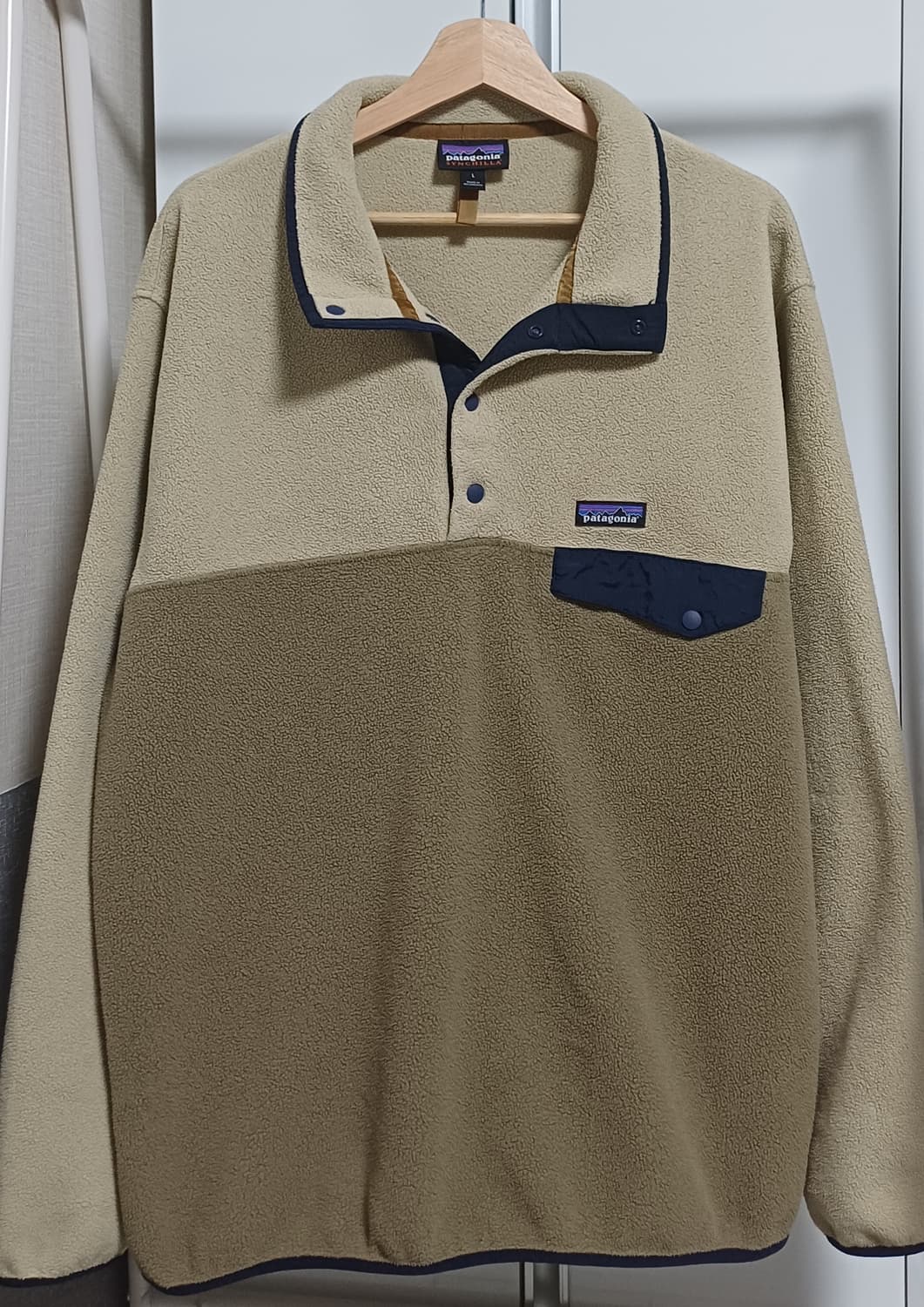 🇳🇮 [L] 파타고니아 신칠라 스냅티 - 애쉬 탄 상품이미지1