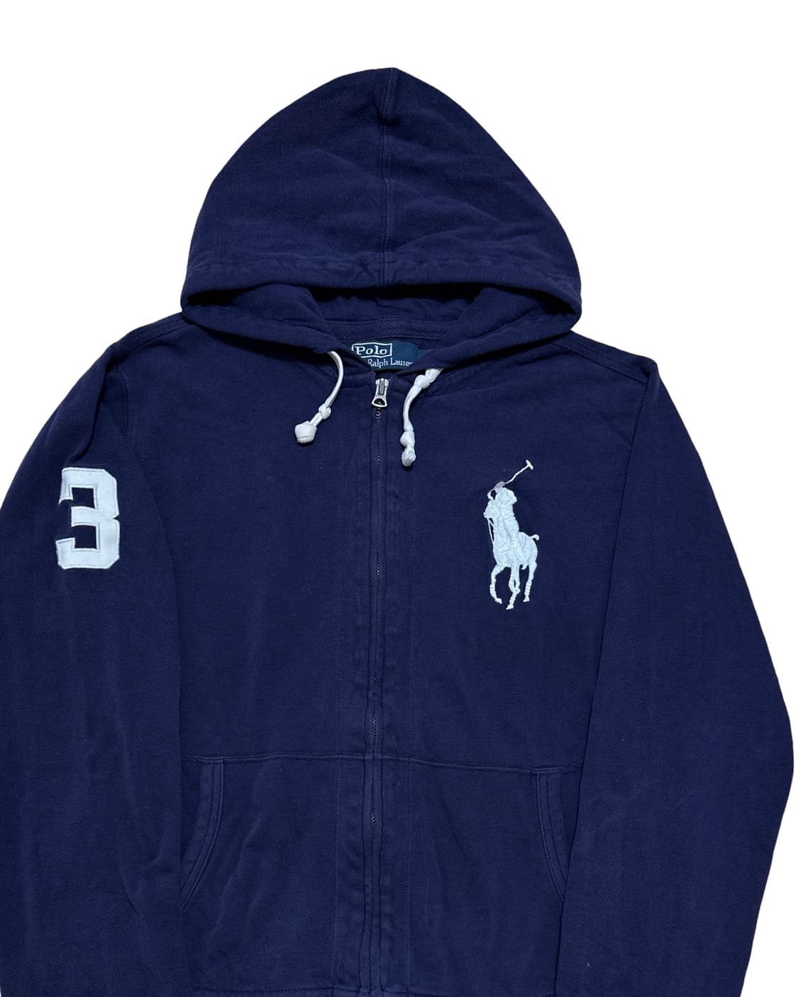폴로 빅포니 네이비 후드집업 상품이미지2