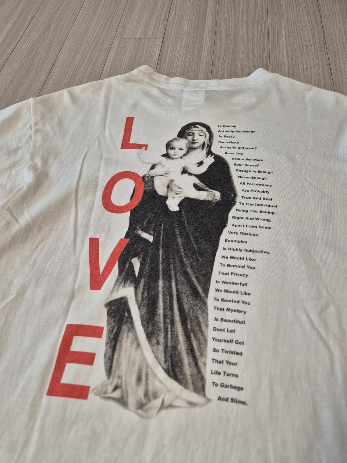 세인트미카엘 LIFE 티셔츠 (M) 상품이미지6