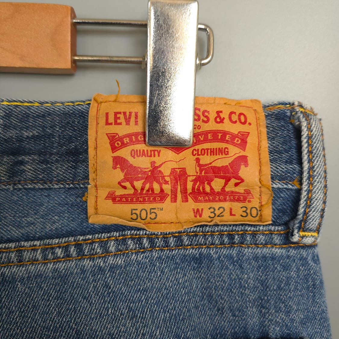 리바이스 Levis 505 데님 팬츠 W32 L30 상품이미지4