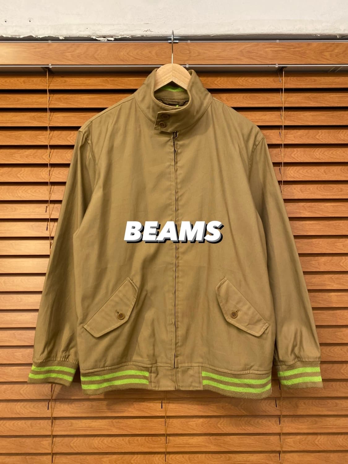 빔즈 블루종 봄버 자켓 상품이미지1