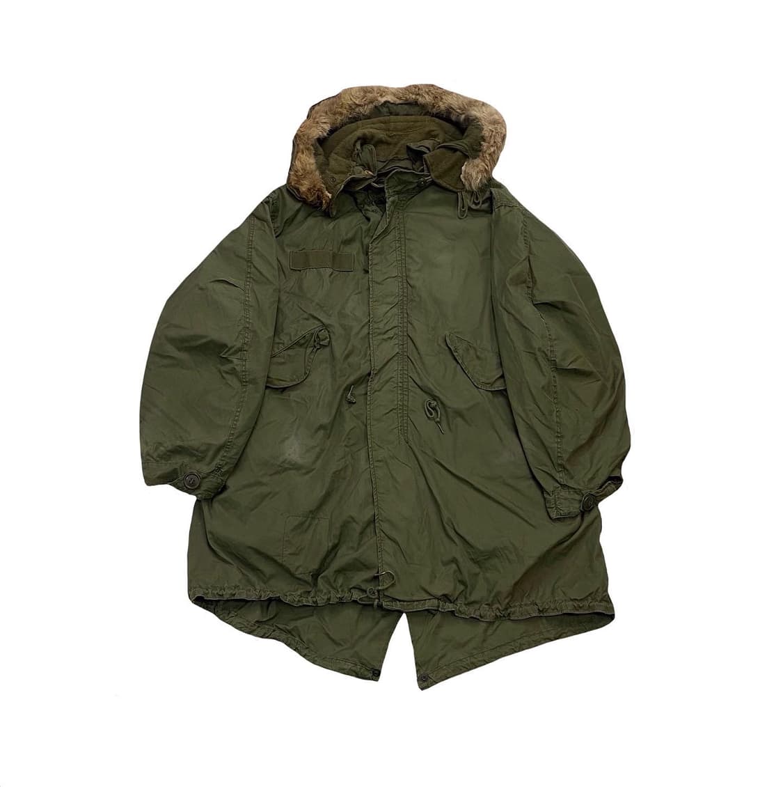 M-1965 USA 1970’s 피쉬테일 개파카 상품이미지1