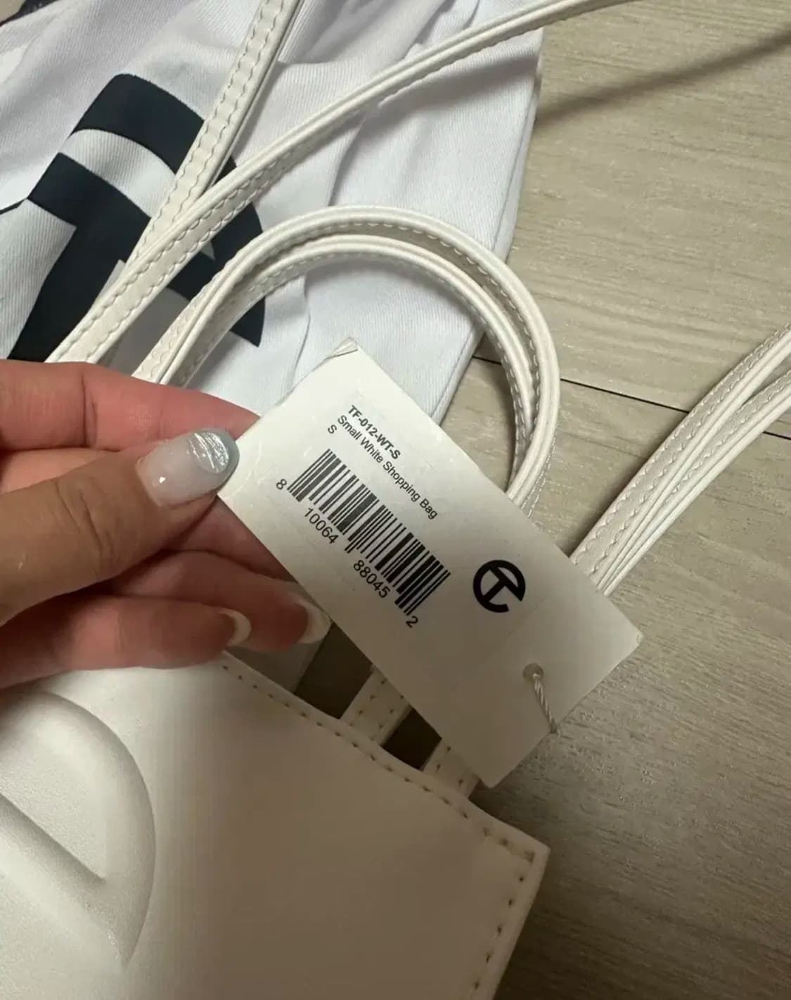 정품인증가능) 텔파 화이트 스몰 Telfar Small Shopping 상품이미지3