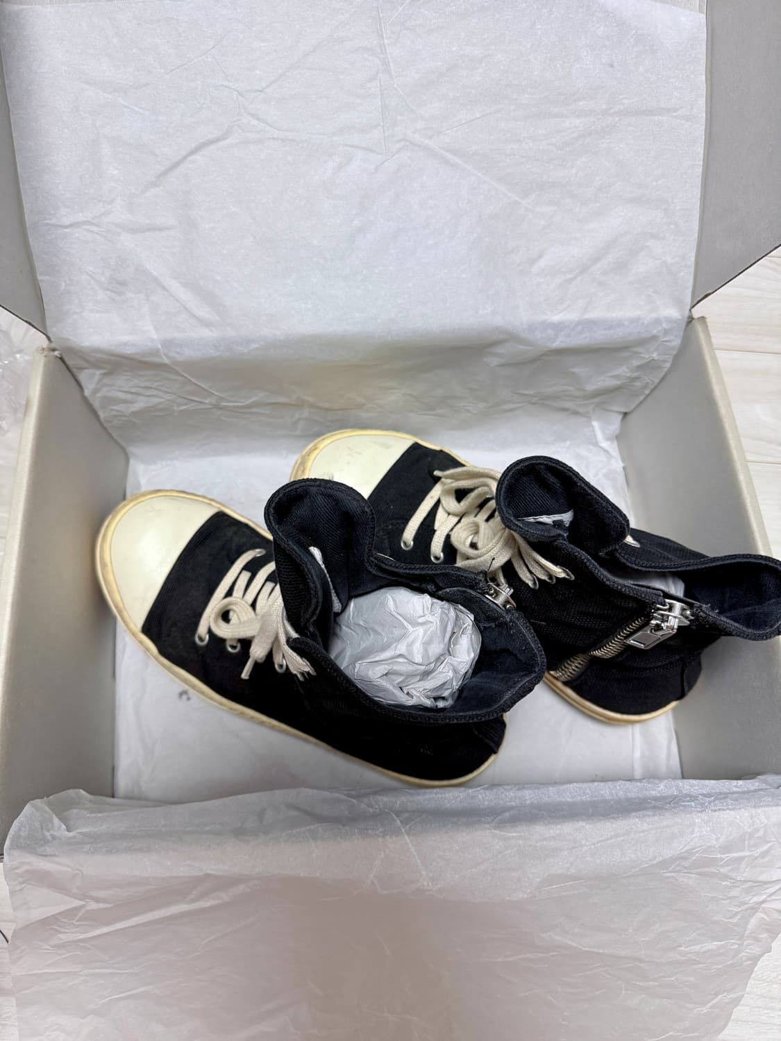 Rick Owens Drkshdw 릭오웬스 다크쉐도우 컨버스 하이탑 39 상품이미지3